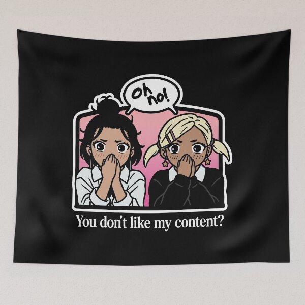 Item preview, Oh No You Don’t Like My Content Anime Girls - Oh No! You Don’t Like My Content? designed and sold by lucrfts.