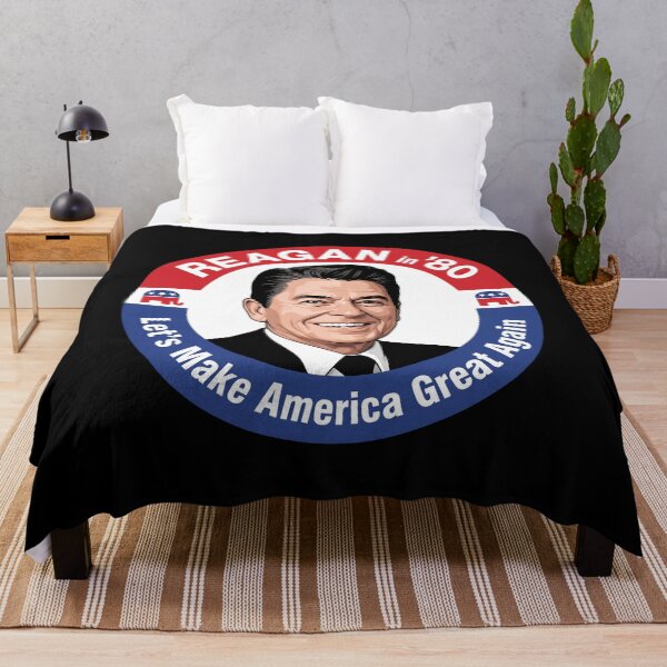 Item preview, Ronald Reagan - Reagan In 80 - Let Us Make America Great Again designed and sold by notajojosfan.
