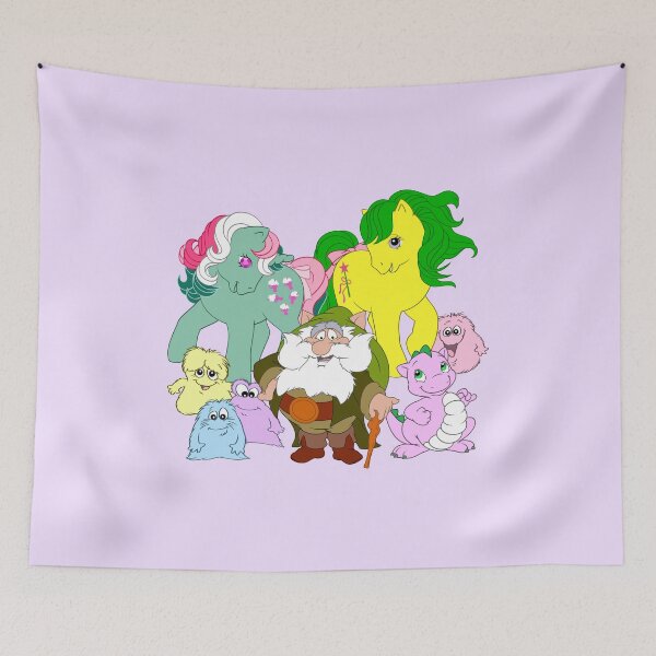 Item preview, G1 MLP Fizzy, Magic Star, Mister Moochick, Spike and Bushwoolies designed and sold by CanariasGirl.