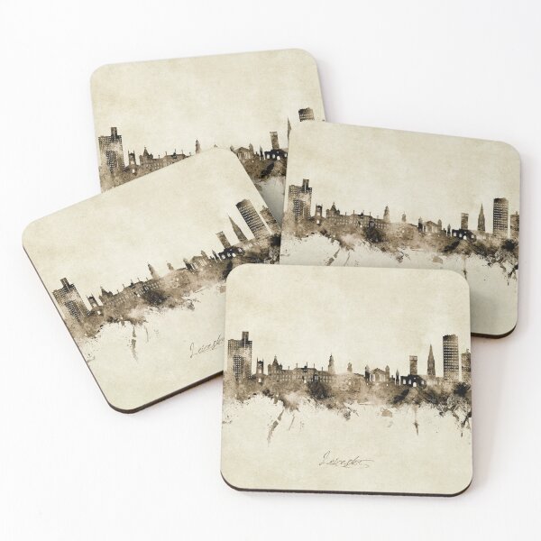 Item preview, Leicester England Skyline designed and sold by ArtPrints.