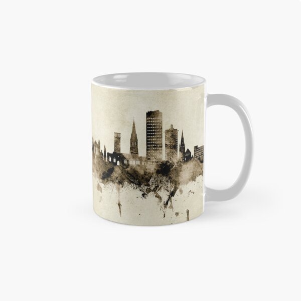 Item preview, Leicester England Skyline designed and sold by ArtPrints.