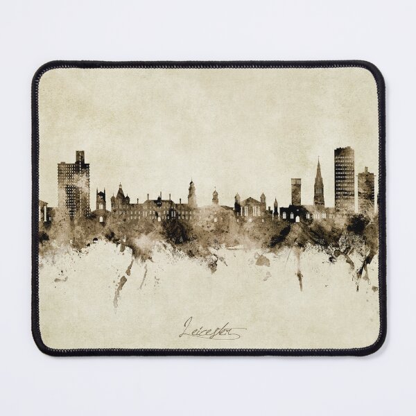 Item preview, Leicester England Skyline designed and sold by ArtPrints.