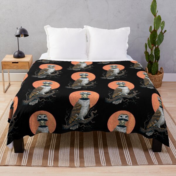 Item preview, Owl with his skull (color) designed and sold by DK13-DESIGN.