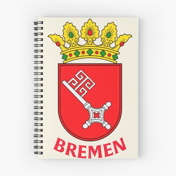 Item preview, Bremen Coat of Arms Germany Heritage designed and sold by Retr0Tshirts.