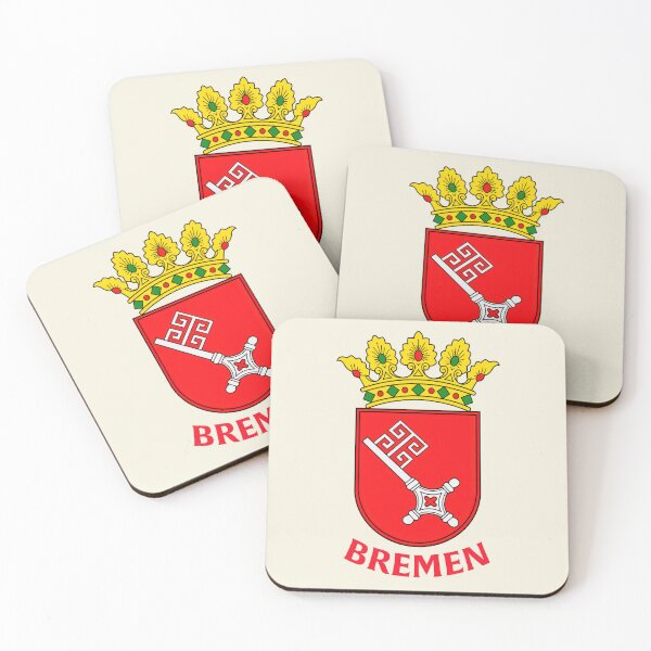 Item preview, Bremen Coat of Arms Germany Heritage designed and sold by Retr0Tshirts.