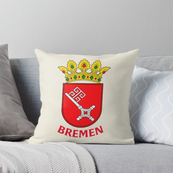 Item preview, Bremen Coat of Arms Germany Heritage designed and sold by Retr0Tshirts.
