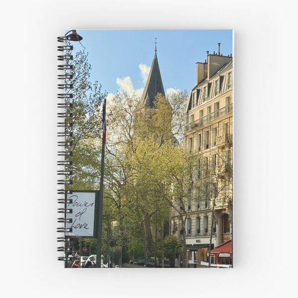 Item preview, Paris France landscape cityscape Haussmann building designed and sold by SavannahSale.