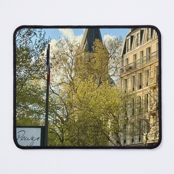 Item preview, Paris France landscape cityscape Haussmann building designed and sold by SavannahSale.