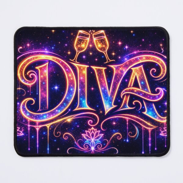 Item preview, DIVA - Unapologetically Awesome designed and sold by NeonSpiritArt.