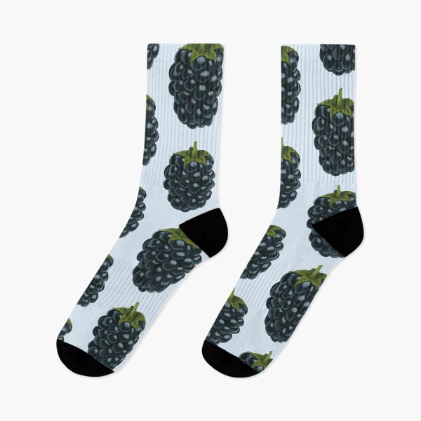 Item preview, Blackberry Realistic Botanical Fruit Art  designed and sold by Dusk Daisy Art.