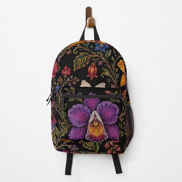Item preview, Ecuadorian Folk Flowers – Otavalo Inspired Botanical Embroidery designed and sold by MarekoraStudio.
