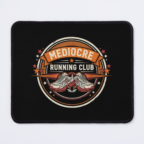 Item preview, Mediocre Running Club Funny Running Club Retro Style designed and sold by Redgiant87x.