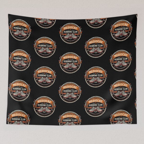 Item preview, Mediocre Running Club Funny Running Club Retro Style designed and sold by Redgiant87x.