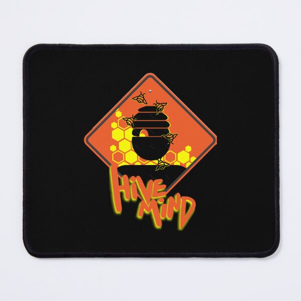 Item preview, Hive Mind Warning Sign Graphic Design designed and sold by Stephen Jacobs.