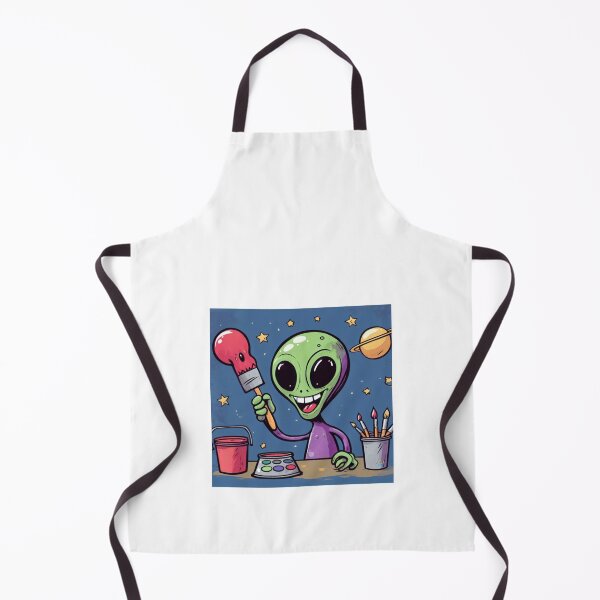Item preview, Alien trying to paint designed and sold by JALNERVION SHOP.