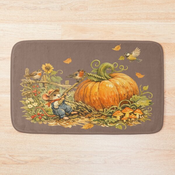 Item preview, Woodlands Autumn Harvest in a Garden Cozy Design designed and sold by yeeted17.