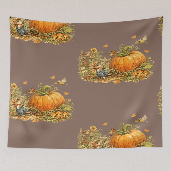 Item preview, Woodlands Autumn Harvest in a Garden Cozy Design designed and sold by yeeted17.