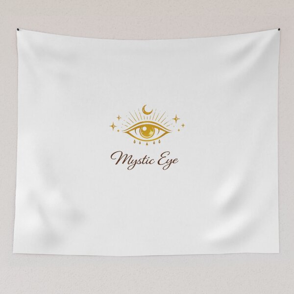 Item preview, Mystic Eye Golden Celestial Boho Gold designed and sold by BohoMysticArt.