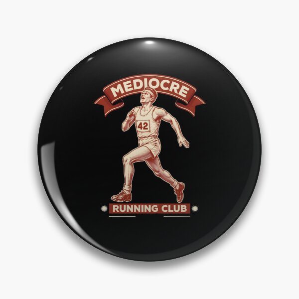 Item preview, Mediocre Running Club Retro Runner Funny Running designed and sold by Redgiant87x.