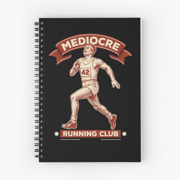 Item preview, Mediocre Running Club Retro Runner Funny Running designed and sold by Redgiant87x.