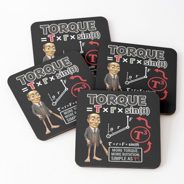 Item preview, Torque Equals T Times r Times Sin Theta - More Torque More Rotation Simple As T3 designed and sold by lucrfts.
