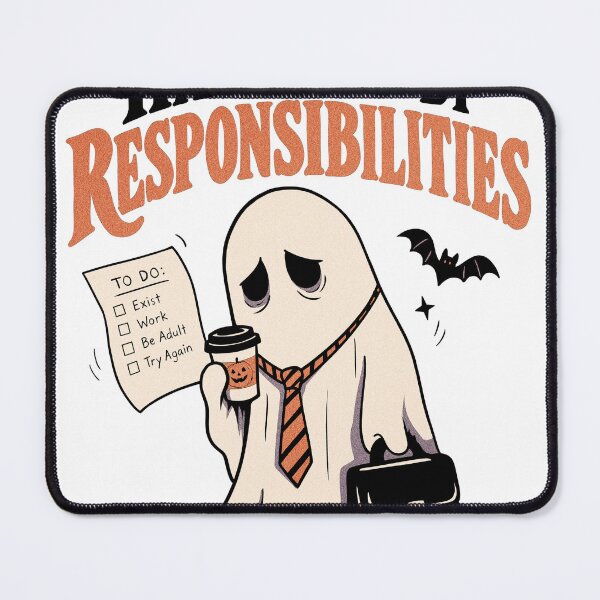 Item preview, Haunted by Responsibilities designed and sold by Farisu.art.