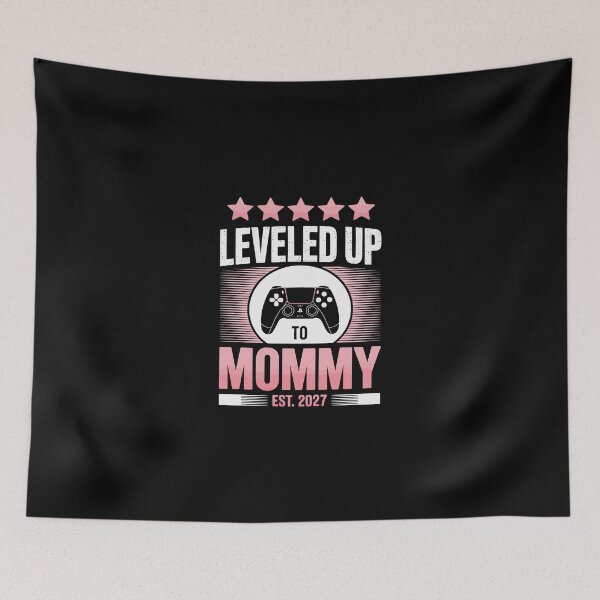 Item preview, Leveled Up To Mommy, EST 2027 designed and sold by jkrphoto.