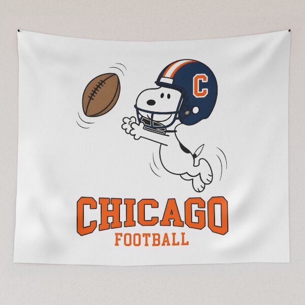 Item preview, Snoopy Chicago Football Catch designed and sold by LittleMamastore.