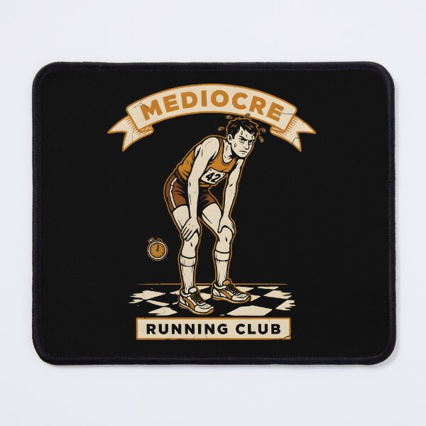 Item preview, Mediocre Running Club Funny Running Joke Vintage Runner designed and sold by Redgiant87x.