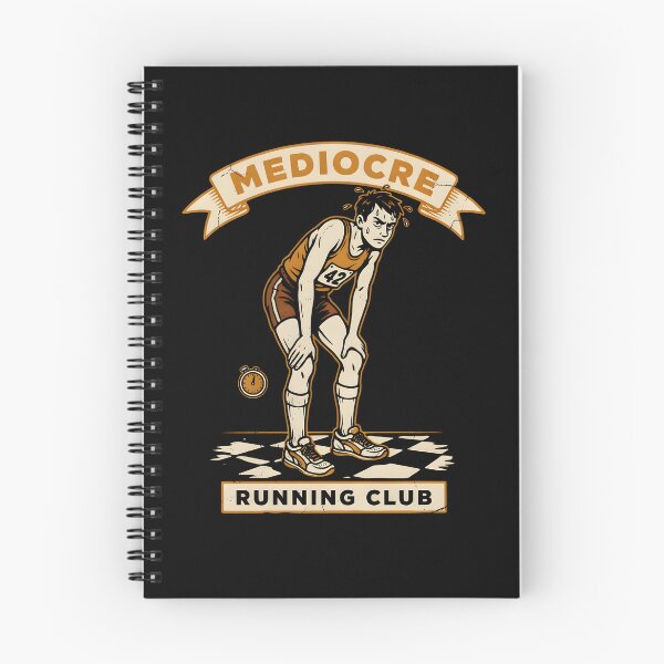 Item preview, Mediocre Running Club Funny Running Joke Vintage Runner designed and sold by Redgiant87x.