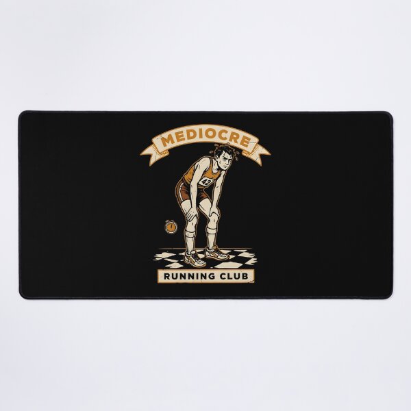 Item preview, Mediocre Running Club Funny Running Joke Vintage Runner designed and sold by Redgiant87x.