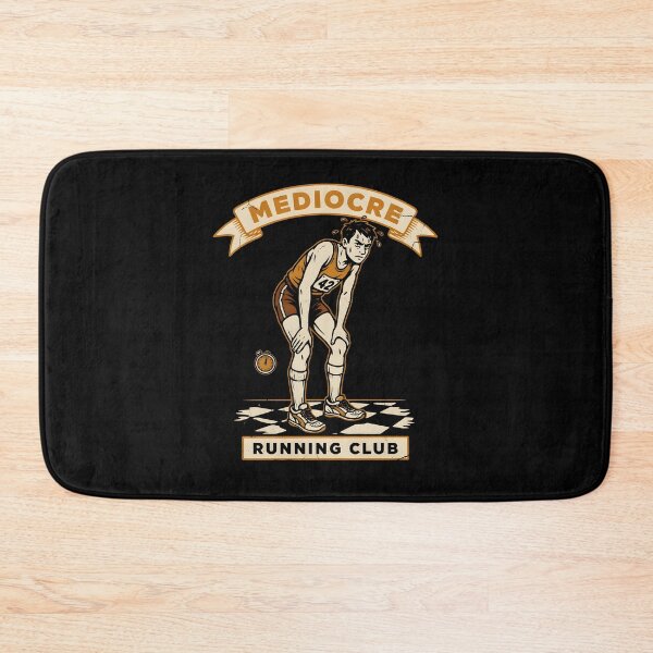 Item preview, Mediocre Running Club Funny Running Joke Vintage Runner designed and sold by Redgiant87x.