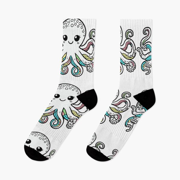 Item preview, Octopus draw for coloring designed and sold by JALNERVION SHOP.