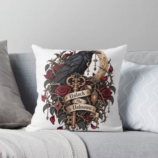 Item preview, Unlock the Unknown Raven Key Gothic Art designed and sold by kobsana.