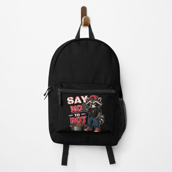 Item preview, Say No to Pot Raccoon Cooking Humor Design designed and sold by Creative-Sanc.