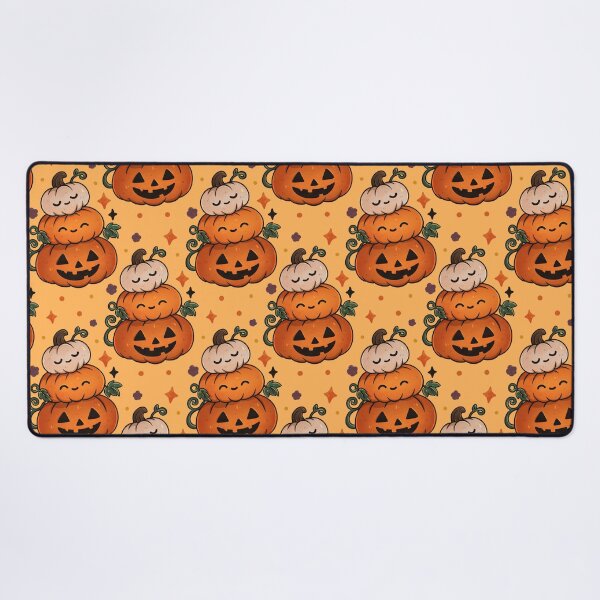 Item preview, Kawaii Halloween Pumpkins – Cute Stacked Sticker designed and sold by tviyluv.