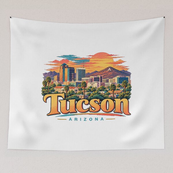 Item preview, Vintage Tucson Arizona Travel Souvenir Landmark Gift designed and sold by MichaeIRellov.