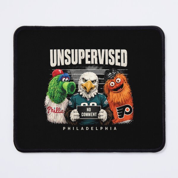 Item preview, Philadelphia Phillies - Philadelphia Flyers - Philadelphia Eagles - Gritty - Phillie Phanatic - Swoop - Unsupervised - No Comment designed and sold by lucrfts.