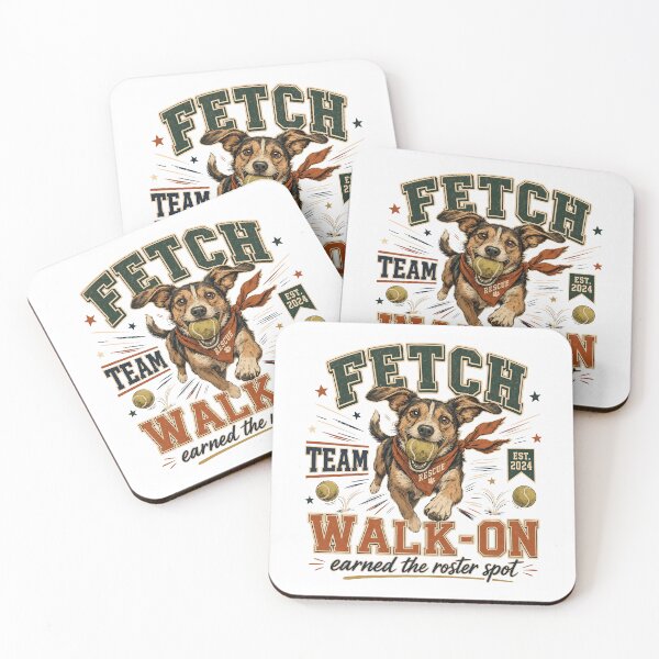 Item preview, Fetch Team Walk-On Rescue Dog designed and sold by JoyfullyOffbeat.