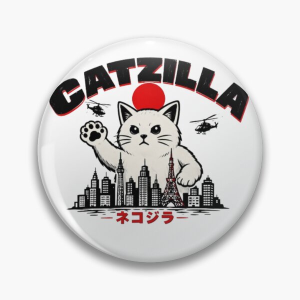 Item preview, Catzilla designed and sold by Leo Bennett.