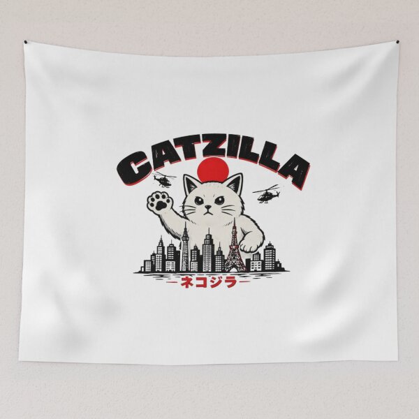 Item preview, Catzilla designed and sold by Leo Bennett.