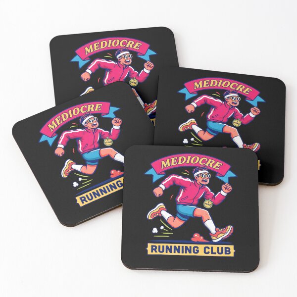 Item preview, Club de corredores mediocres, divertido, atletismo retro designed and sold by Redgiant87x.