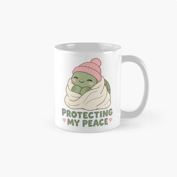 Item preview, Protecting My Peace Cute Kawaii Turtle Graphic Tee designed and sold by cute stuff too.