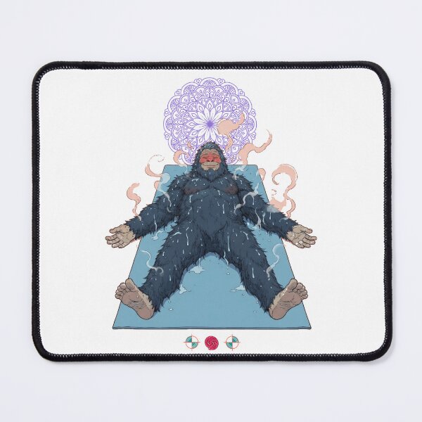 Item preview, Hot Yoga Final Savasana – Funny Sasquatch Relaxation Design designed and sold by Whimsy Trail Co.