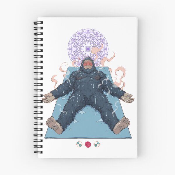 Item preview, Hot Yoga Final Savasana – Funny Sasquatch Relaxation Design designed and sold by Whimsy Trail Co.