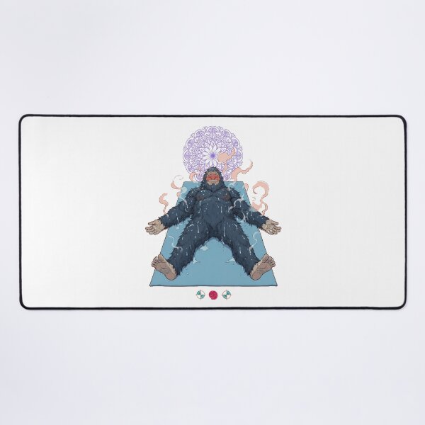 Item preview, Hot Yoga Final Savasana – Funny Sasquatch Relaxation Design designed and sold by Whimsy Trail Co.