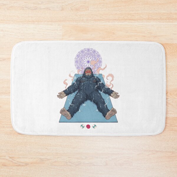 Item preview, Hot Yoga Final Savasana – Funny Sasquatch Relaxation Design designed and sold by Whimsy Trail Co.