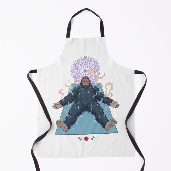 Item preview, Hot Yoga Final Savasana – Funny Sasquatch Relaxation Design designed and sold by Whimsy Trail Co.