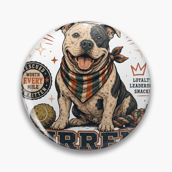 Item preview, Former Stray Current CEO Rescue Dog designed and sold by JoyfullyOffbeat.