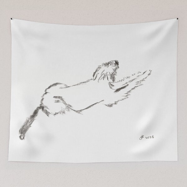 Item preview, Lurcher Dog 8 designed and sold by zatiak.